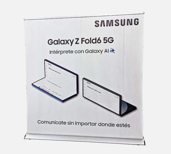 Roll Up Ancho de Lujo 200 x 200